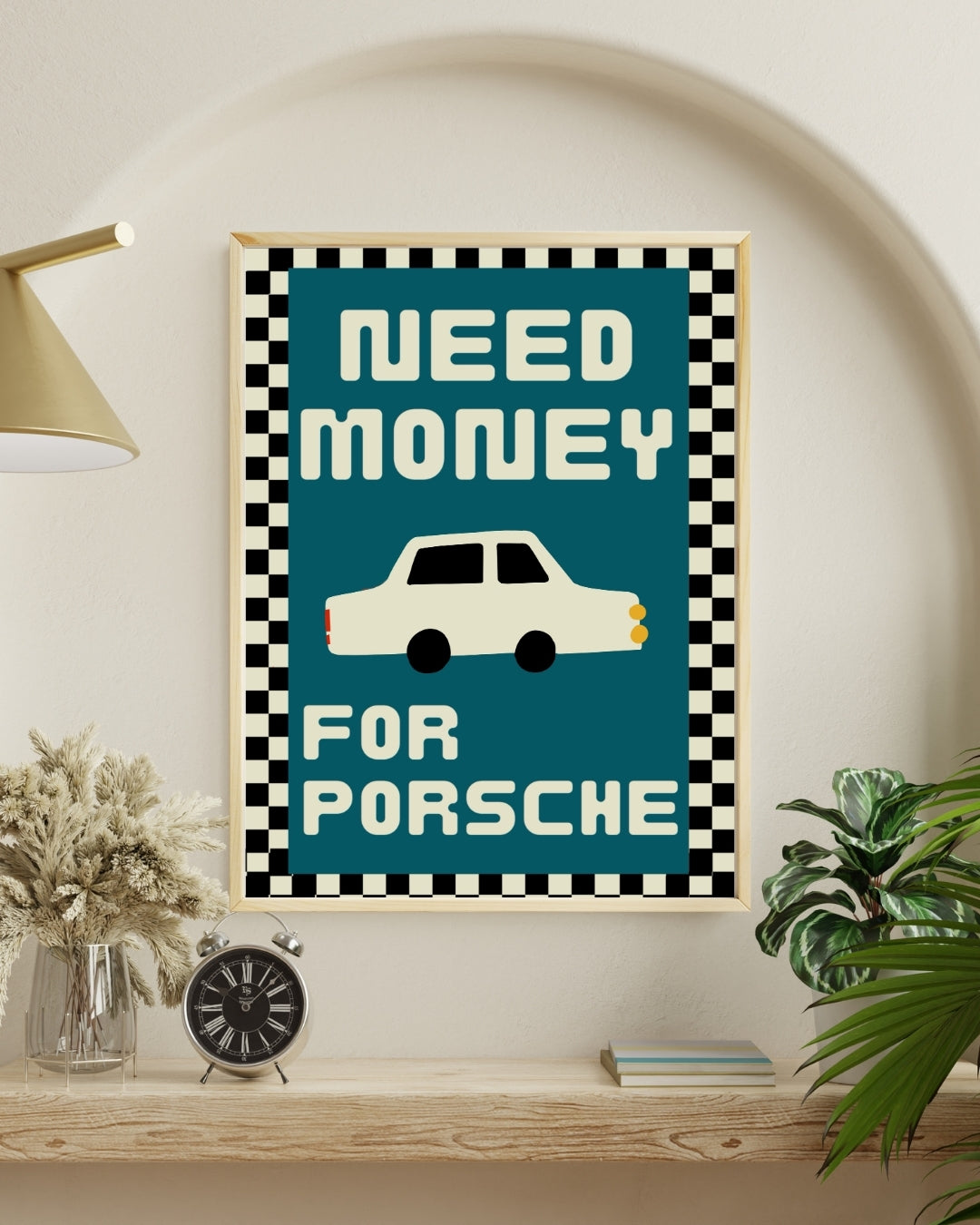 Money for Porsche Frame