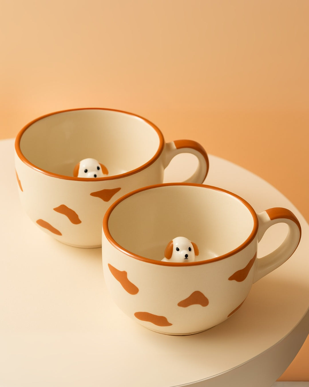 Cute Dog Print Ceramic Mug – Gift for Pet Lovers & Dog Moms