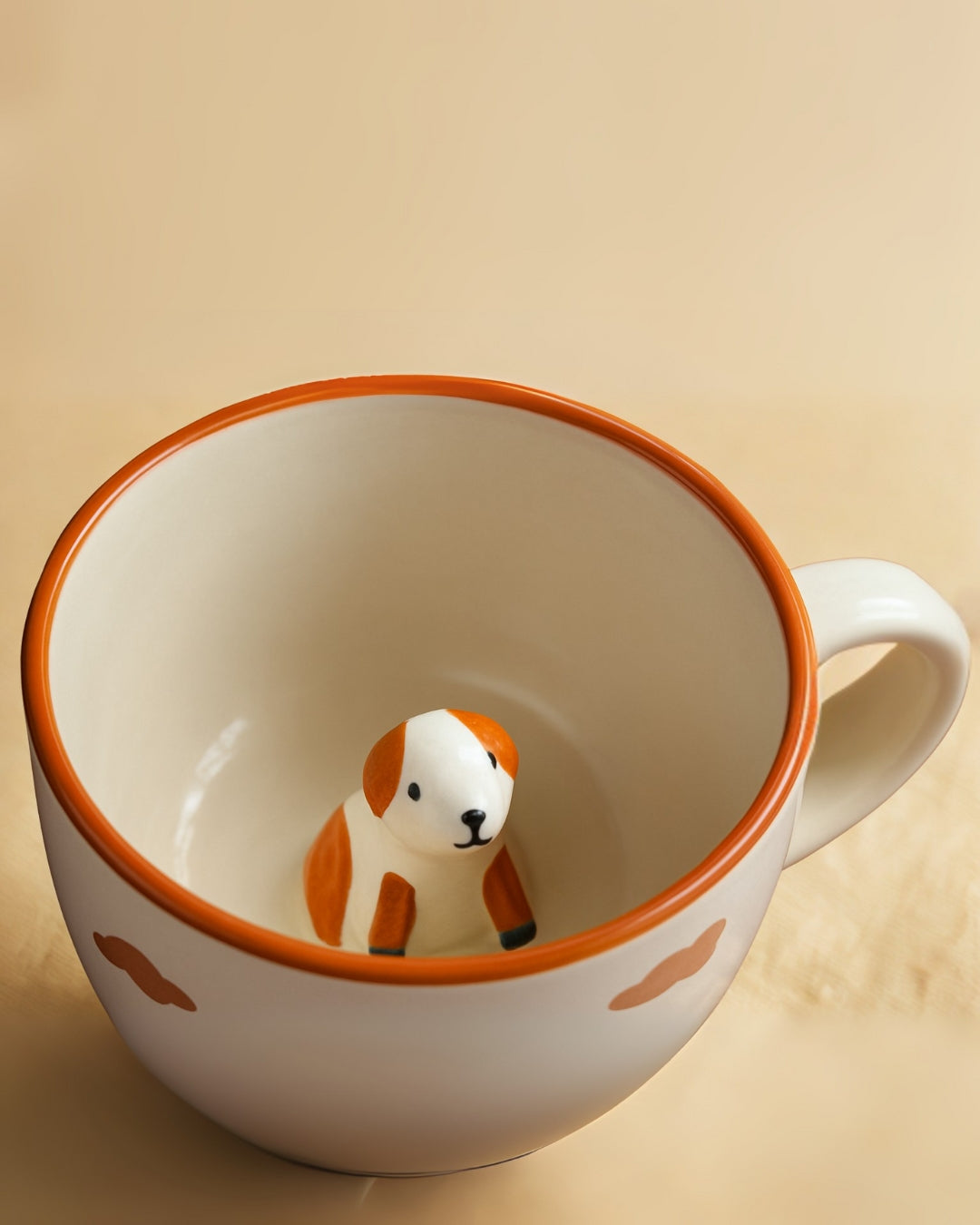 Cute Dog Print Ceramic Mug – Gift for Pet Lovers & Dog Moms