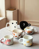 Zoo Brew Set – Cute Animal Mug Comb, Free Mystery Mug Inside (Set of 6)