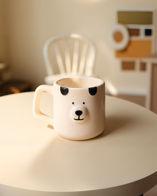 Adorable Puppy Dog Ceramic Mug – Cute Animal Coffee Cup