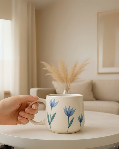 Blue Tulip Mug