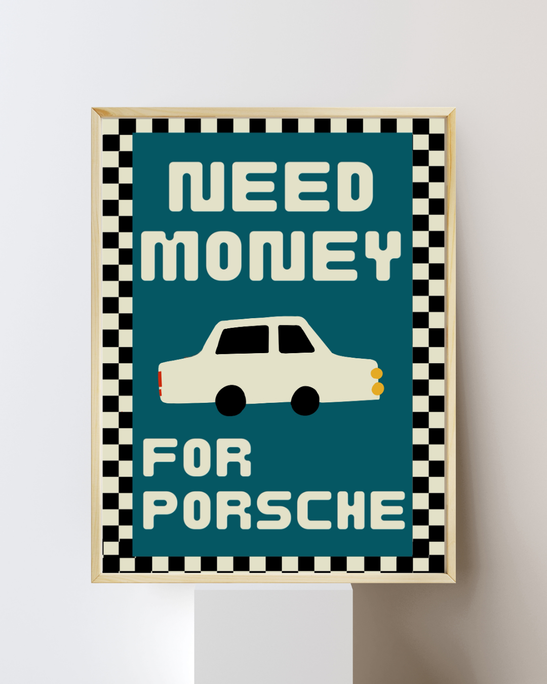 Money for Porsche Frame