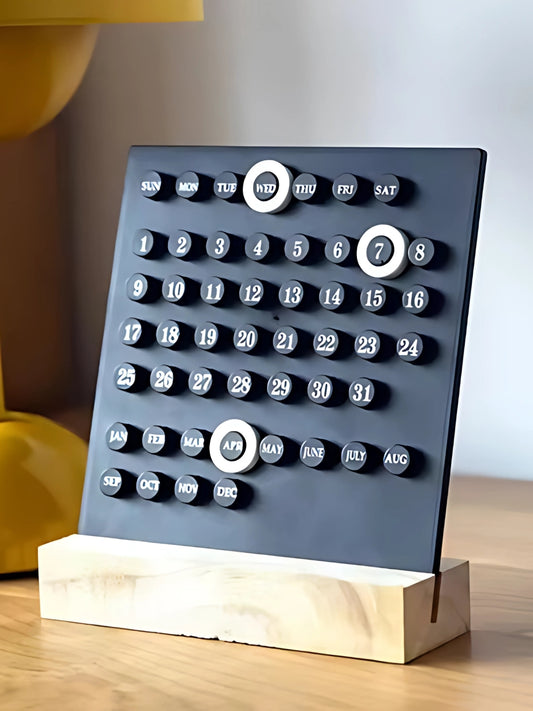 Wooden Table Calendar