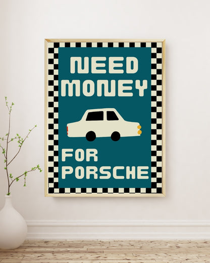 Money for Porsche Frame