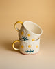 Daisy Flower Ceramic Mug – Cute Coffee & Tea Cup