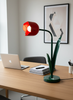 Flower-Inspired Tulip Metal Desk Lamp (Vintage Accent)